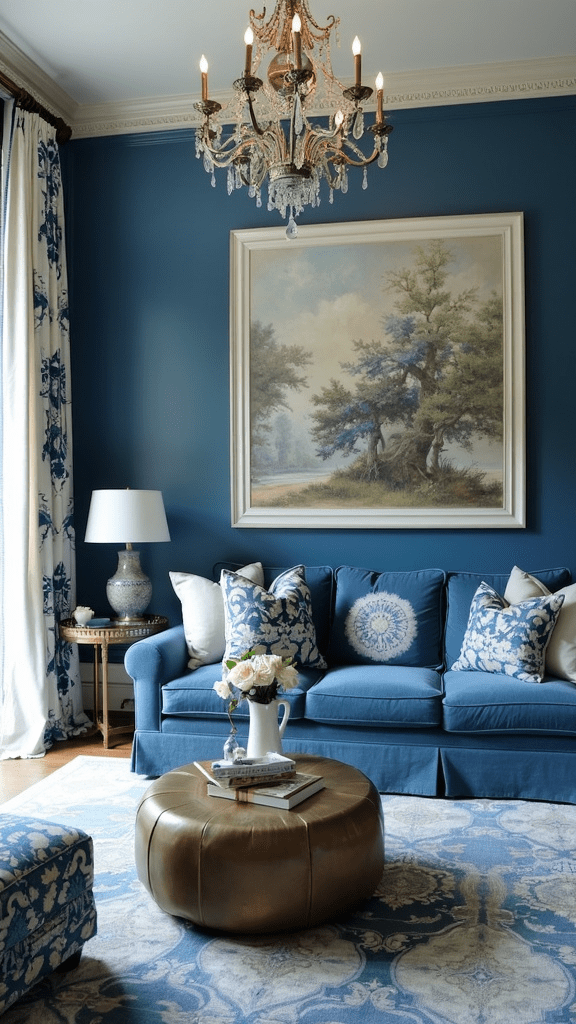 25 Stunning Blue and Cream Living Room Ideas to Transform Your Space