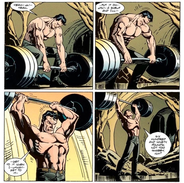 Here Is How Much Batman Can Lift (Bench Press, Overhead Press, & Leg Press)