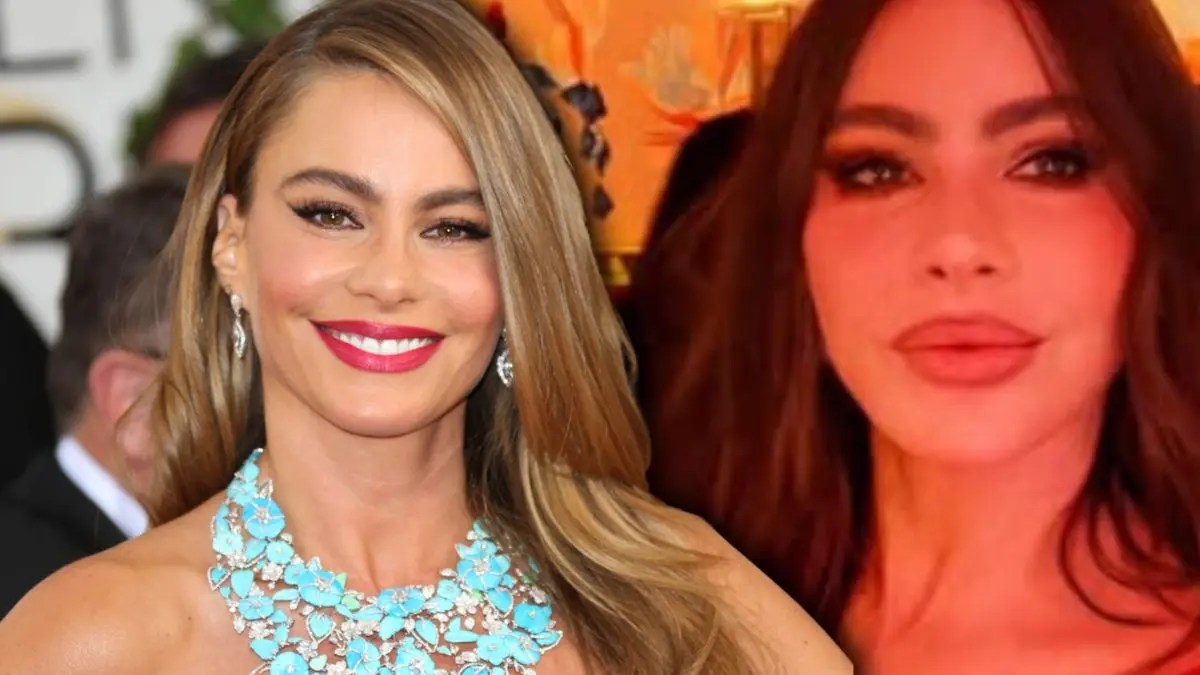Sofia Vergara, 53, Drops JawDropping Look in Sheer Red Corset That