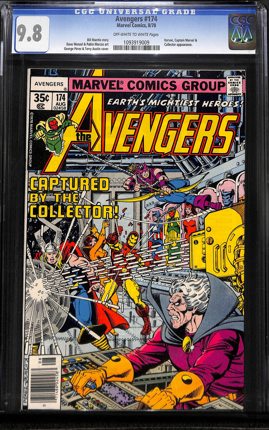 ComicConnect AVENGERS, THE (196396; 2004) 174 CGC NM