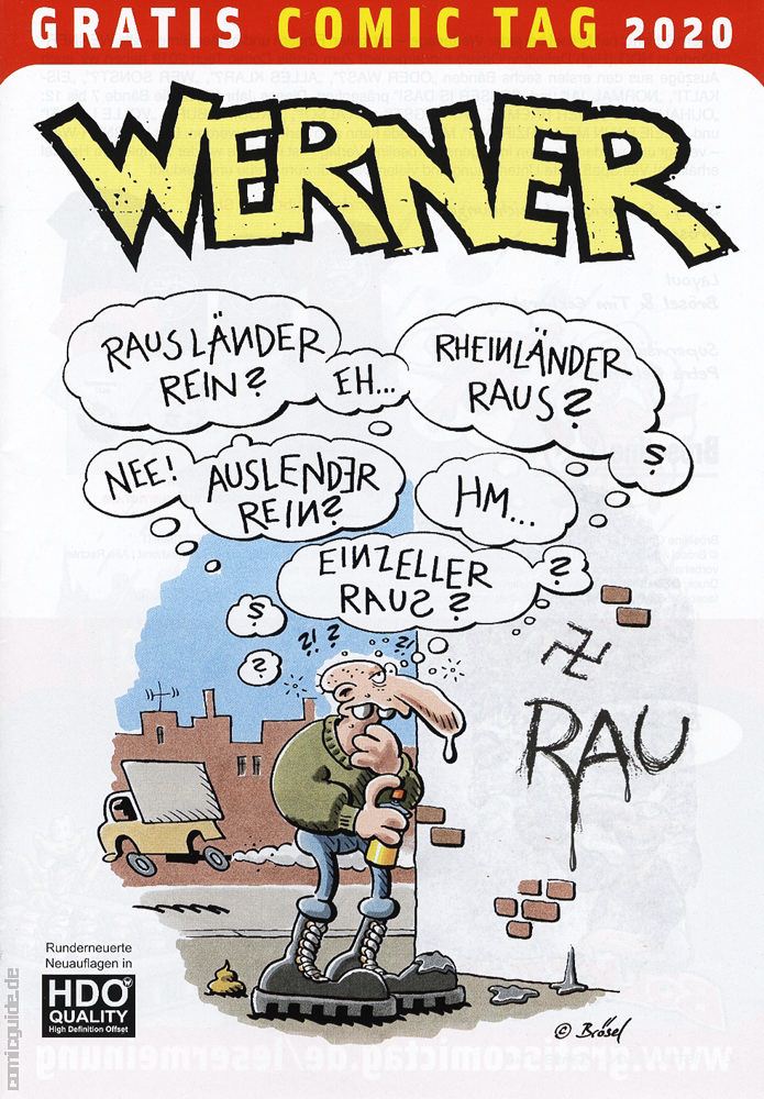 Comic Guide Werner