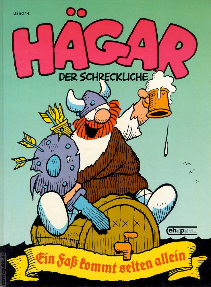 Hã Gar Der Schreckliche Gesamtausgabe 10 Tagesstrips 1987.