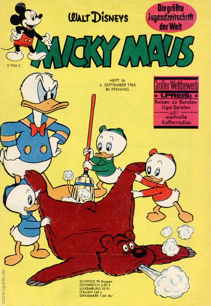 MICKY MAUS COMICS***COMIC***HEFT***NR.36 eBay