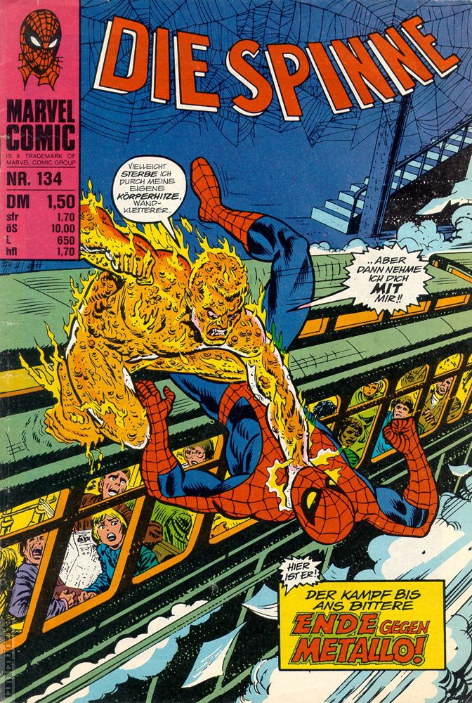 Comic Guide Die Spinne