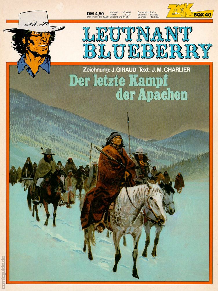 Pocket Comics Bd 4 Leutnant Blueberry Die Vergess