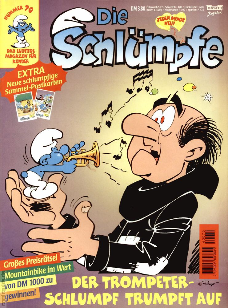 Die Schlümpfe 14. Der Fliegerschlumpf (German Edition).
