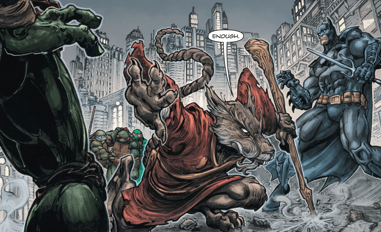 Les Tortues Ninja Comics Batman