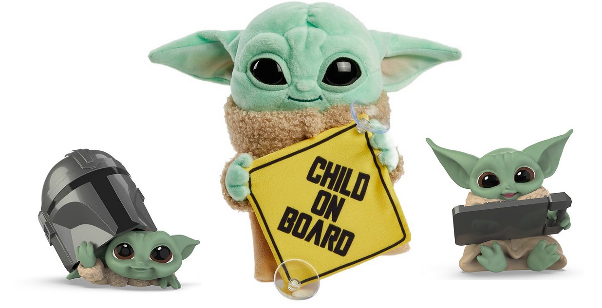 Plush Baby Yoda is on board for MANDO MONDAYS Week 8