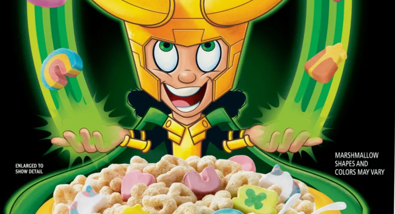 LOKI CHARMS limited edition cereal is a mischievously delicious part of