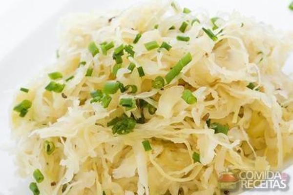 Receita de Repolho refogado Comida e Receitas