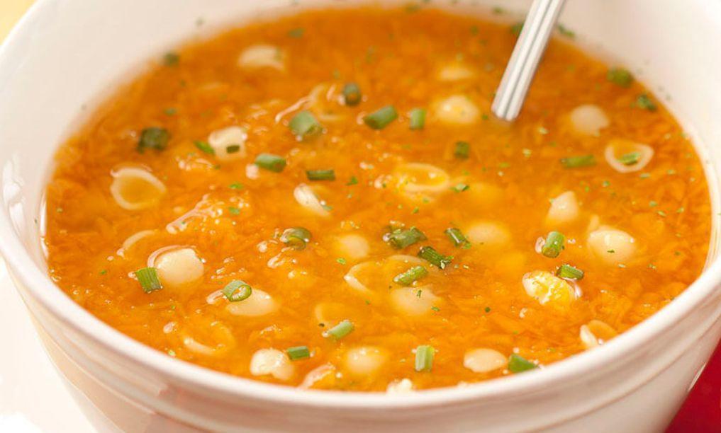 Receita de Sopa rápida de abóbora Comida e Receitas