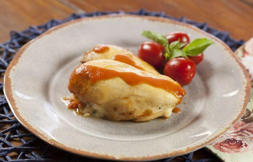 Receita de Filé de frango recheado especial Comida e Receitas