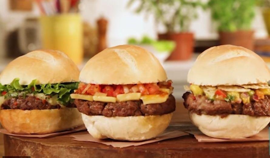 Receita de Hambúrguer especial caseiro Comida e Receitas