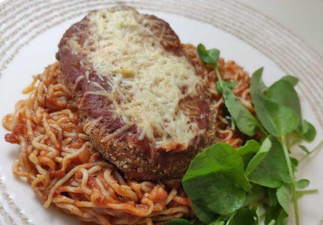 Receita de Parmegiana de filé suíno em crosta funcional Comida e Receitas