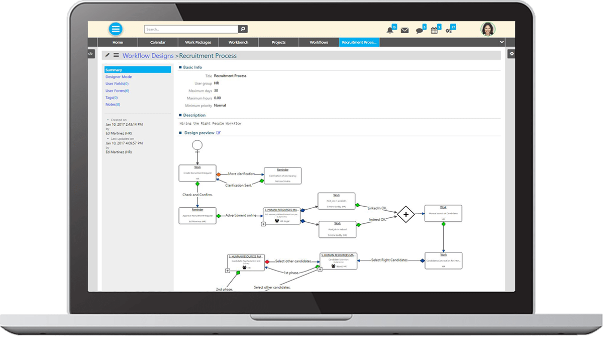 Business Process Management Software (BPM) Comidor Cloud