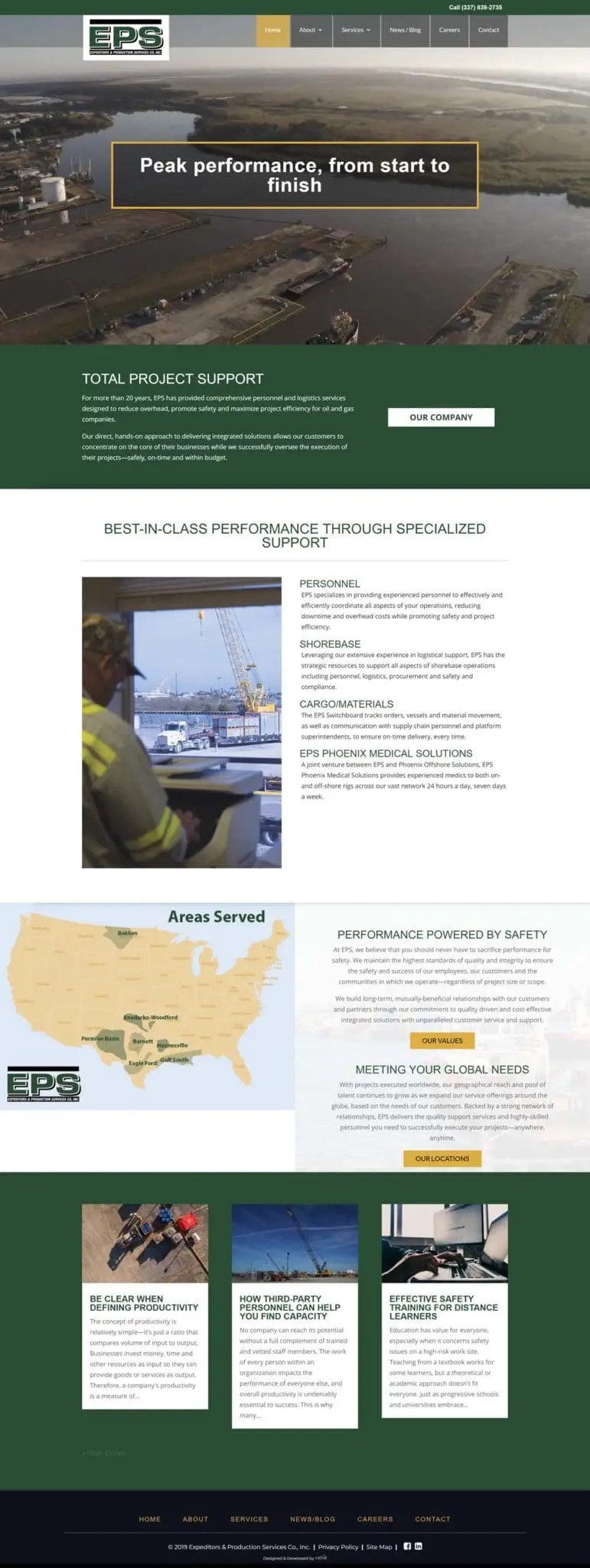 Expeditors & Production Services Comit Developers