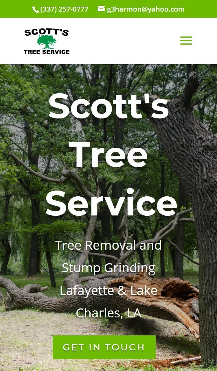 Scott's Tree Service site Project Comit Developers