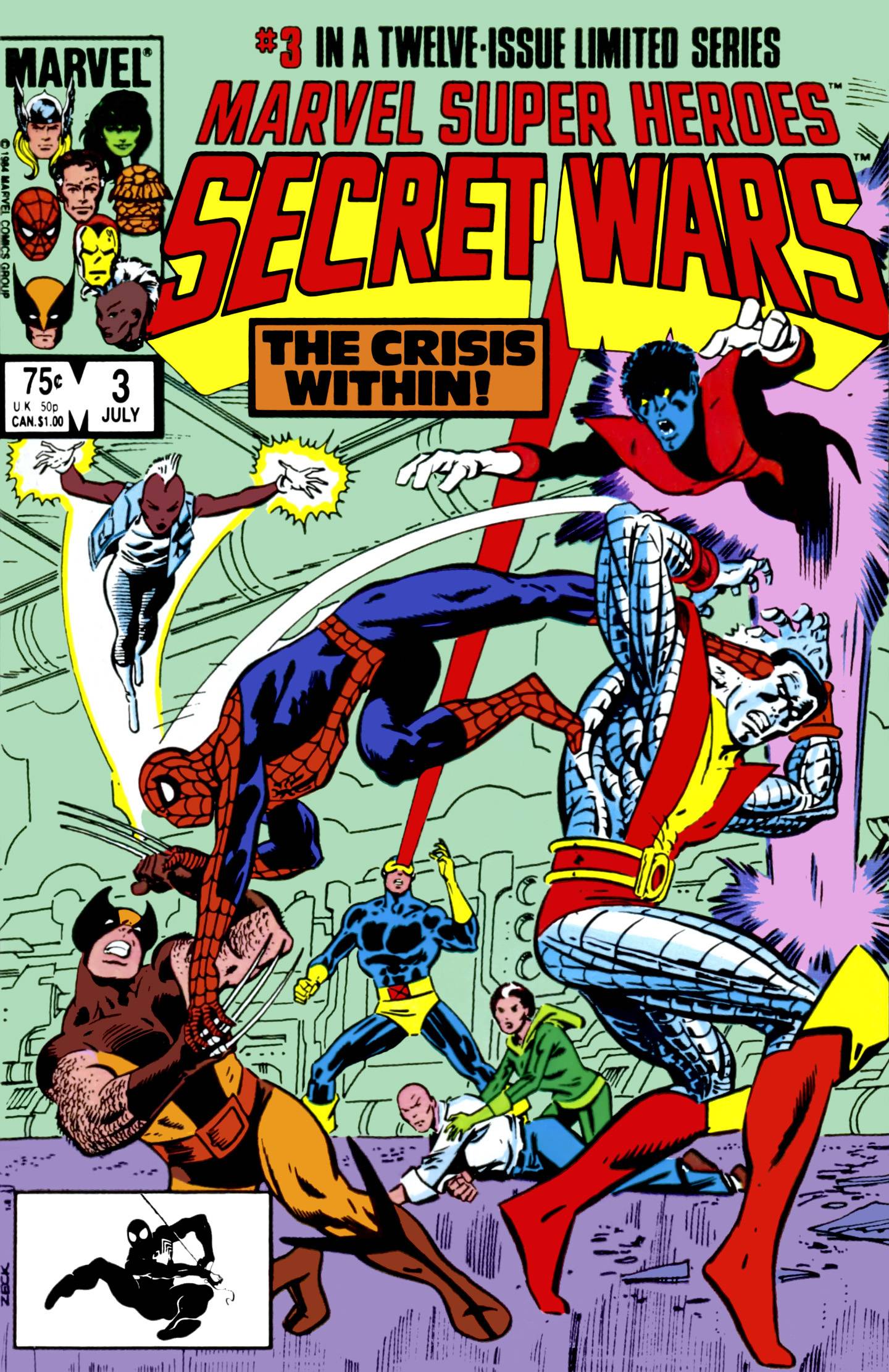 Secret Wars 3 cover Comixity Podcast & Reviews Comics VO VF