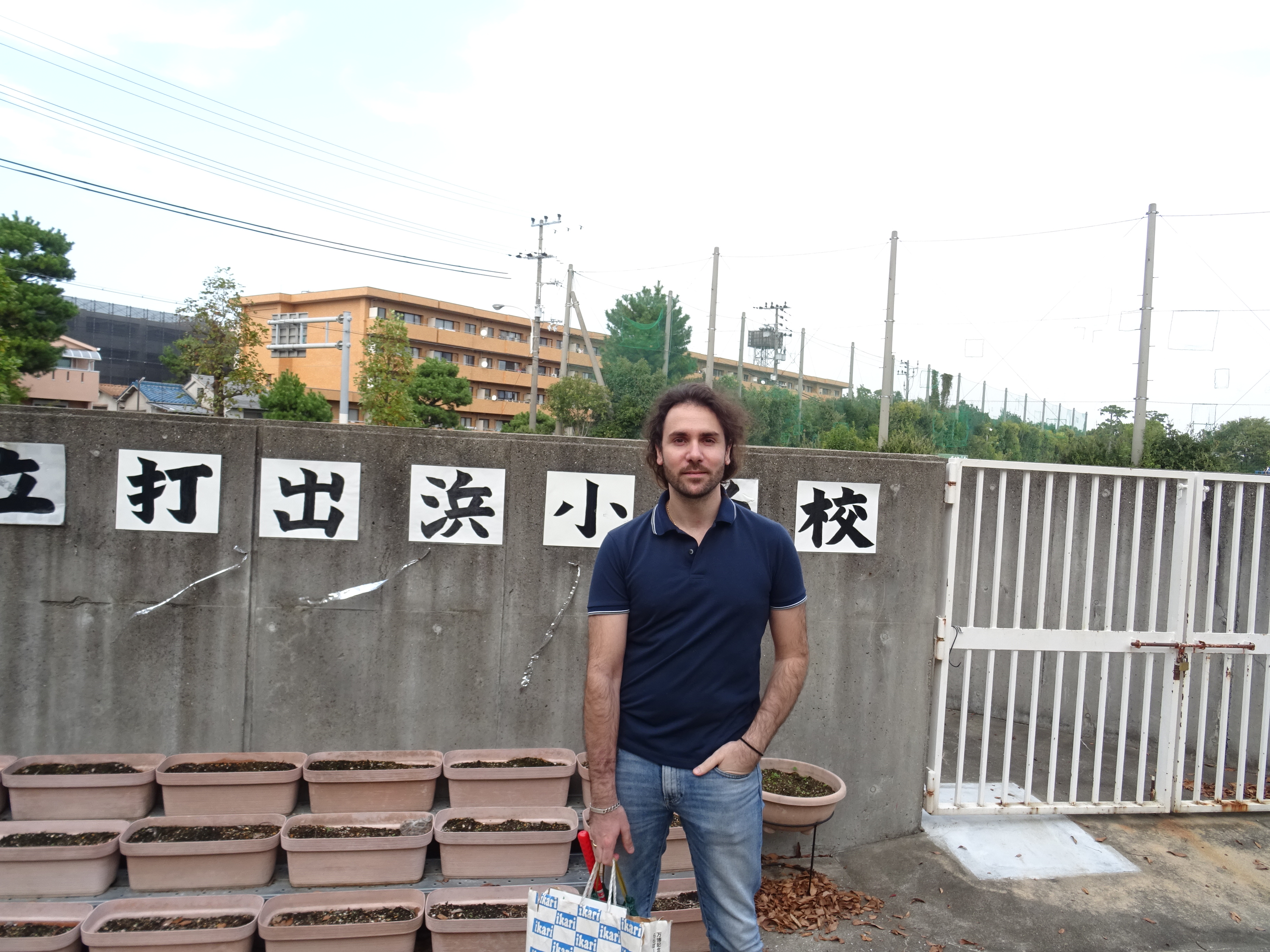 10月30日 キッズスクエアで打出浜小学校に行ってきました Language School.