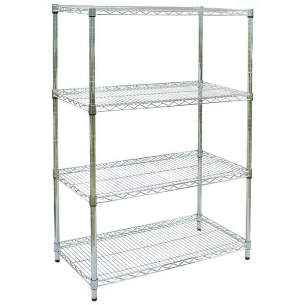 Chrome Wire Shelving (In Stock) Chrome Wire Mesh Shelving