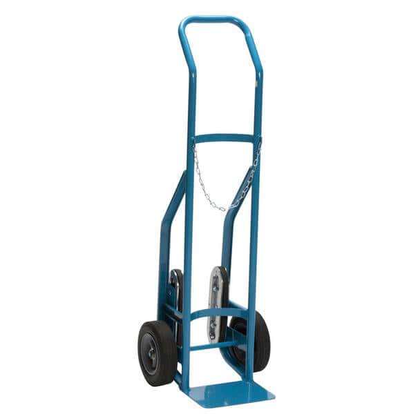 Single Gas Cylinder Hand Truck Gas Cylinder Carts + Dollies