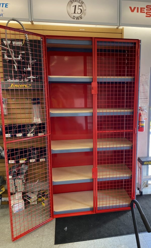 Locking Storage Shop EZRect Security Shelving