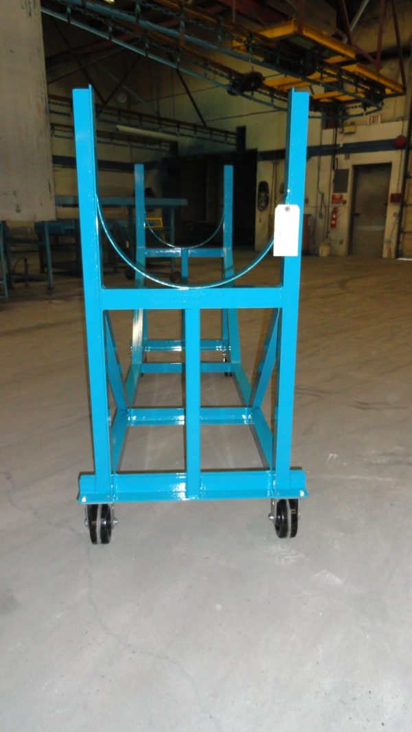 Tube Transfer Cart Commander Warehouse Equipment