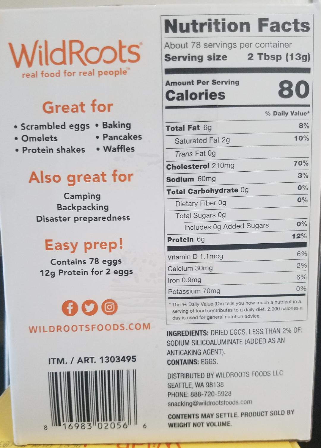 Costco Powdered Eggs review Notes From The Bunker