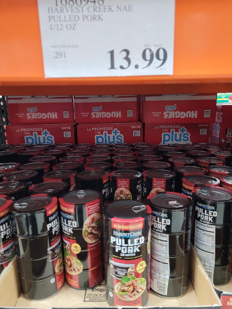 CostCo canned pork Notes From The Bunker