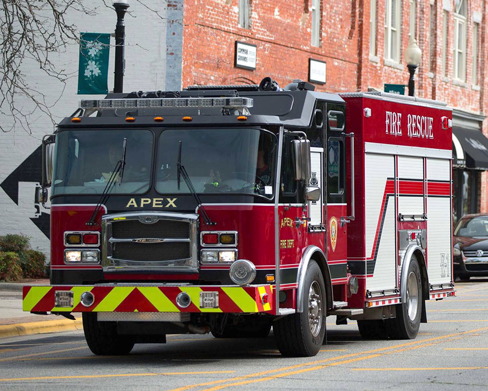 Town of Apex Fire Department Apex, NC Command Light