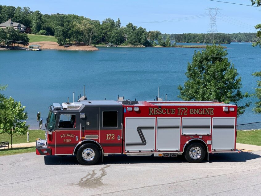 Keowee Fire Department Oconee County, SC Command Light