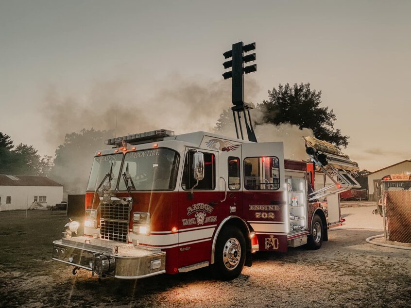 Amboy Fire Department Amboy, IL Command Light