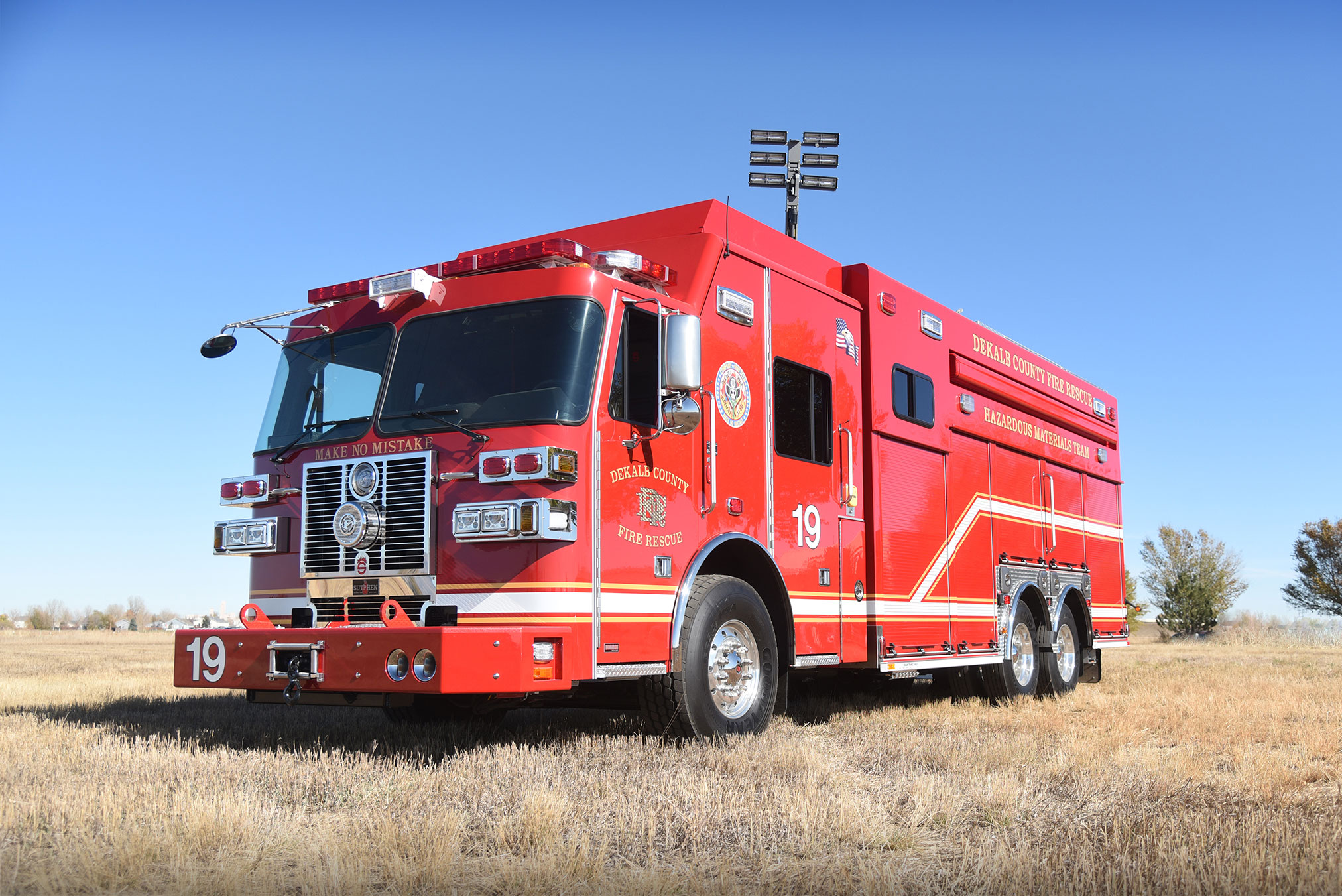 Dekalb County Fire Rescue Dekalb, IL Command Light