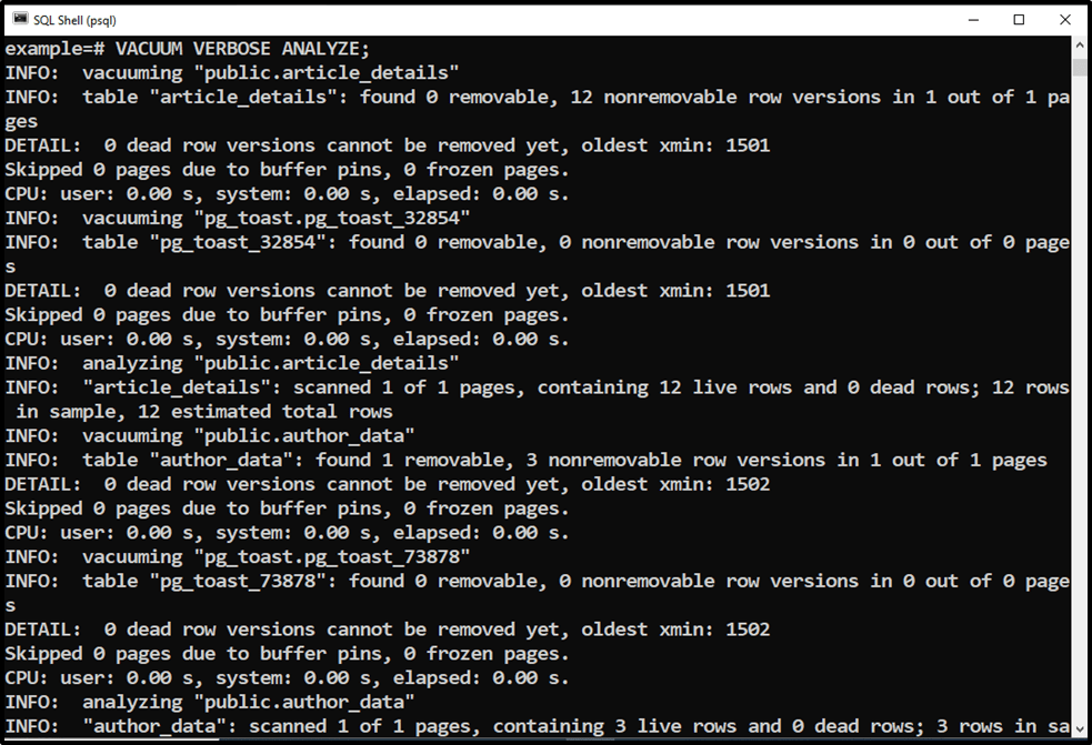 How to Use ANALYZE Command in PostgreSQL CommandPrompt Inc.
