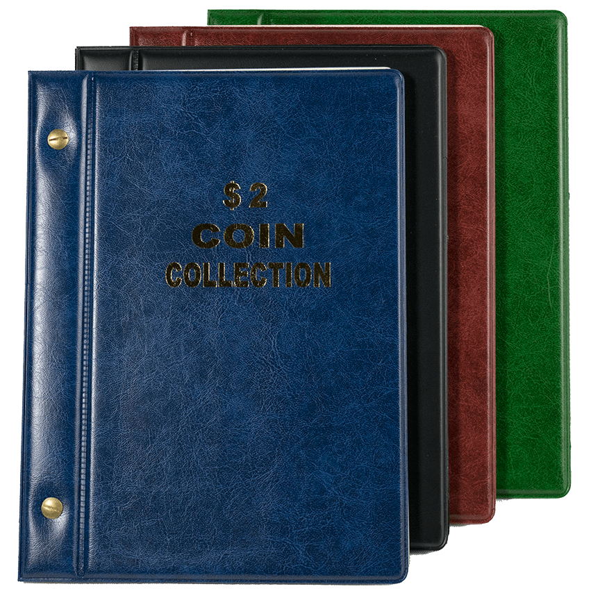 VST 2 Coin Albums Comm Coinage