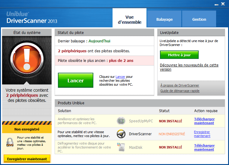 Supprimer DriverScanner Comment Supprimer