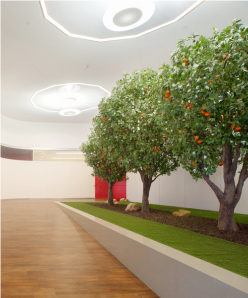 7 Large Outdoor Faux Trees for Amazonian Theme Commercial Silk