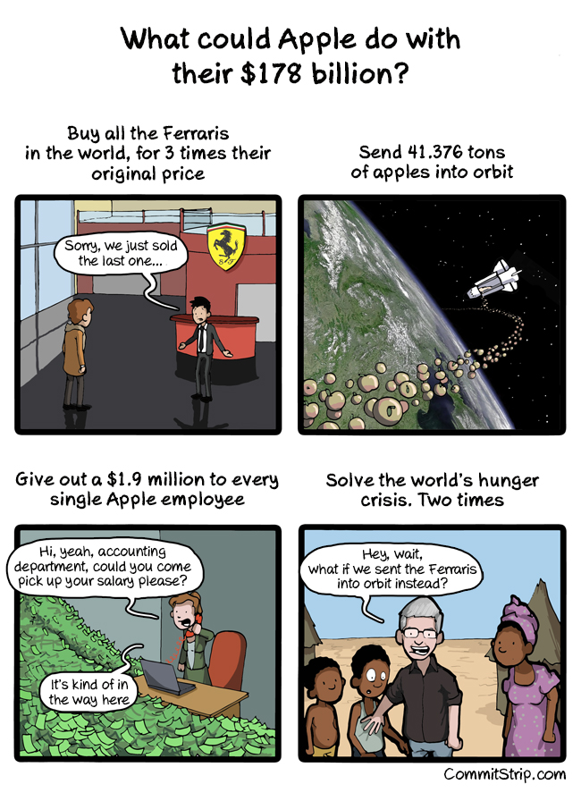 Too much of a good thing can make you sick CommitStrip