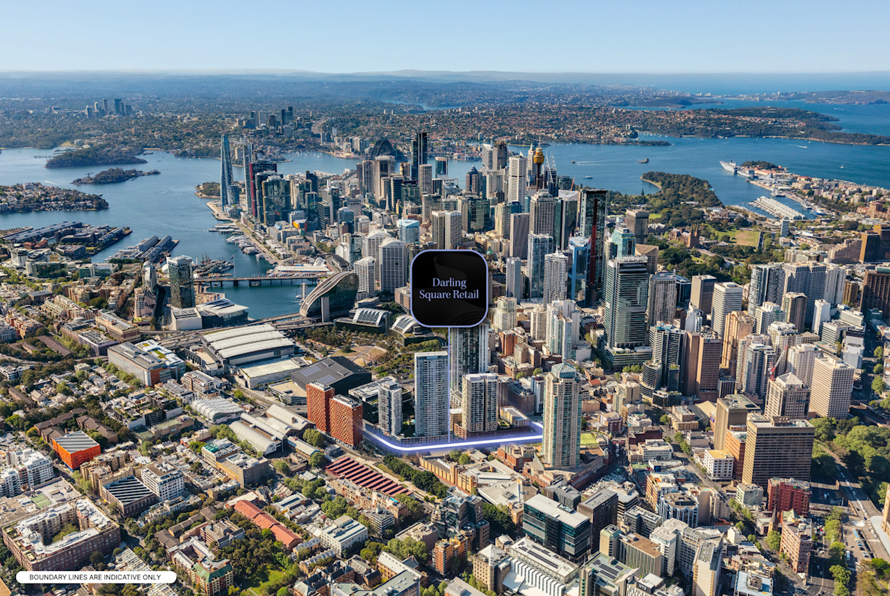 Colliers offer Darling Square Retail for sale on behalf of Lendlease