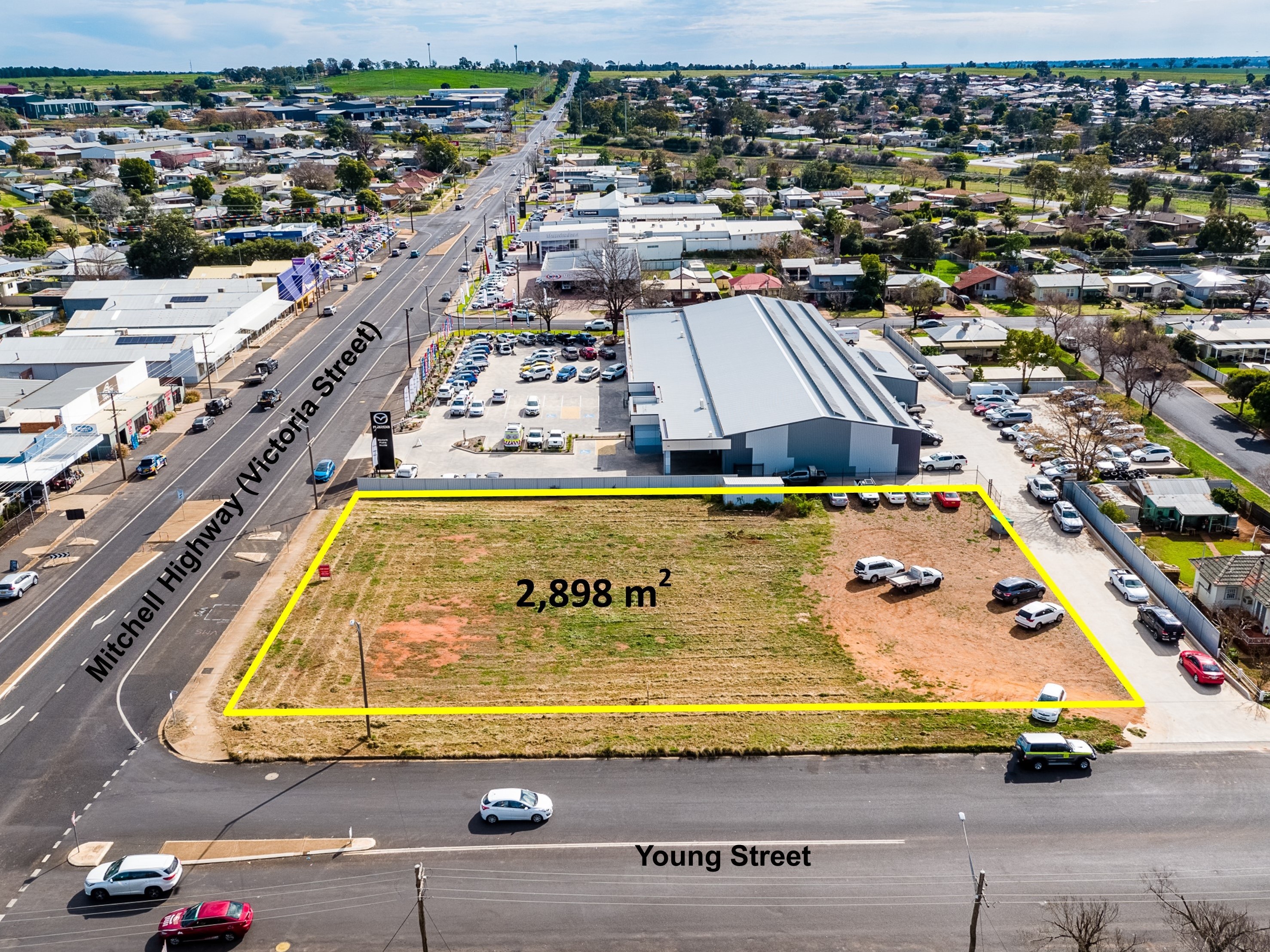 Highprofile Dubbo development site for sale Commo.