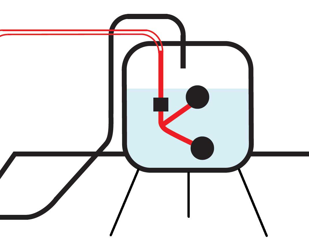 Floating Type Level Switch for AC and Solar DC Pumps 10A Rated current