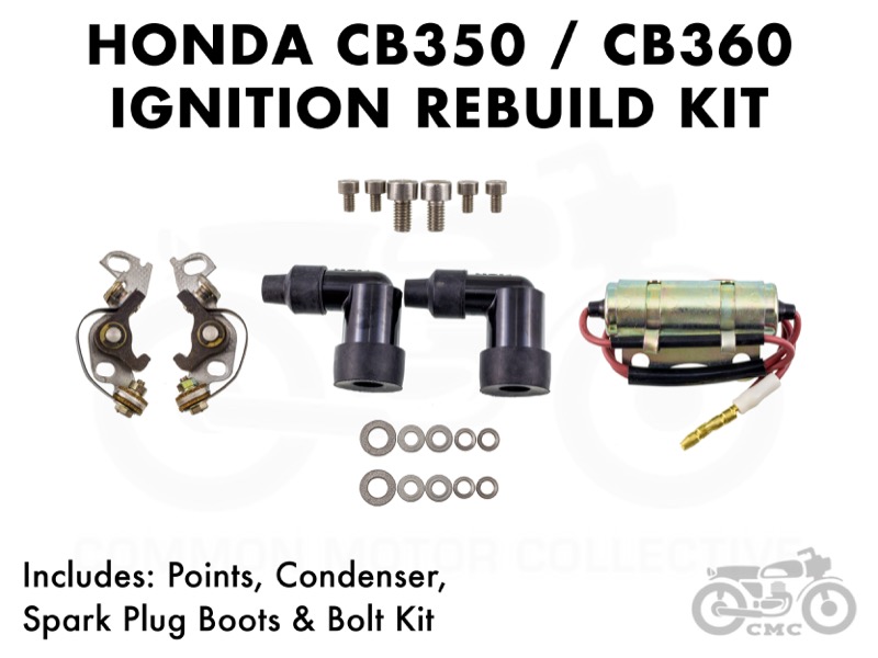 Honda CB350 / CB360 Ignition Timing & Ignition Points Rebuild Kit