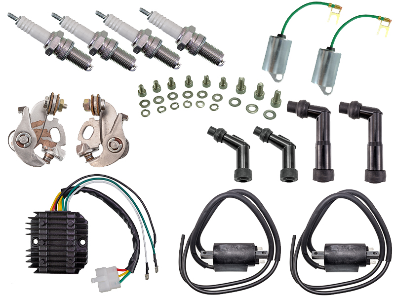 Honda CB550 / CB500K Ignition Overhaul Rebuild Bundle Common Motor