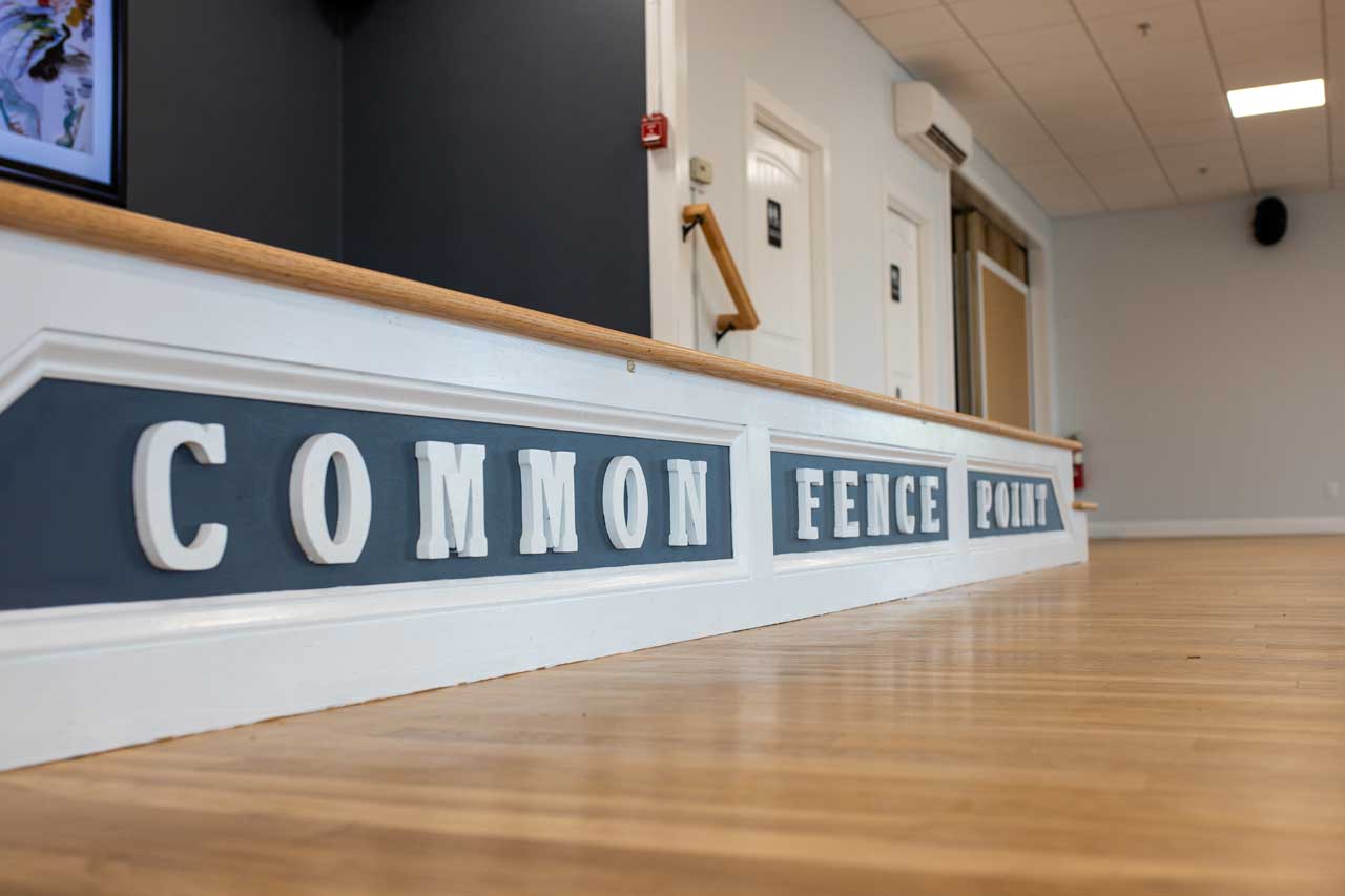 Community Center Common Fence Point