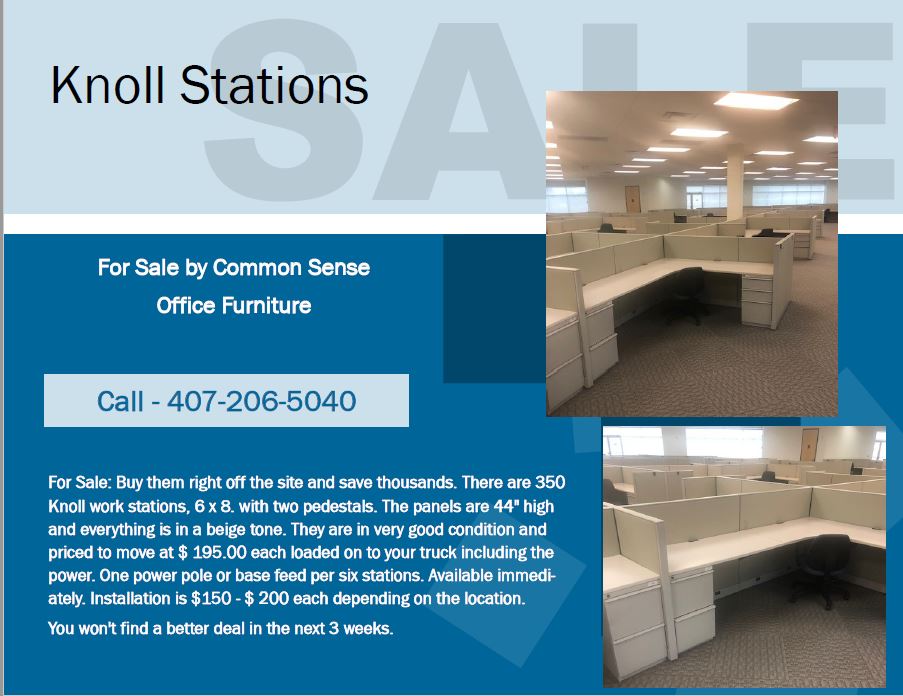 Used Office Furniture Orlando Area