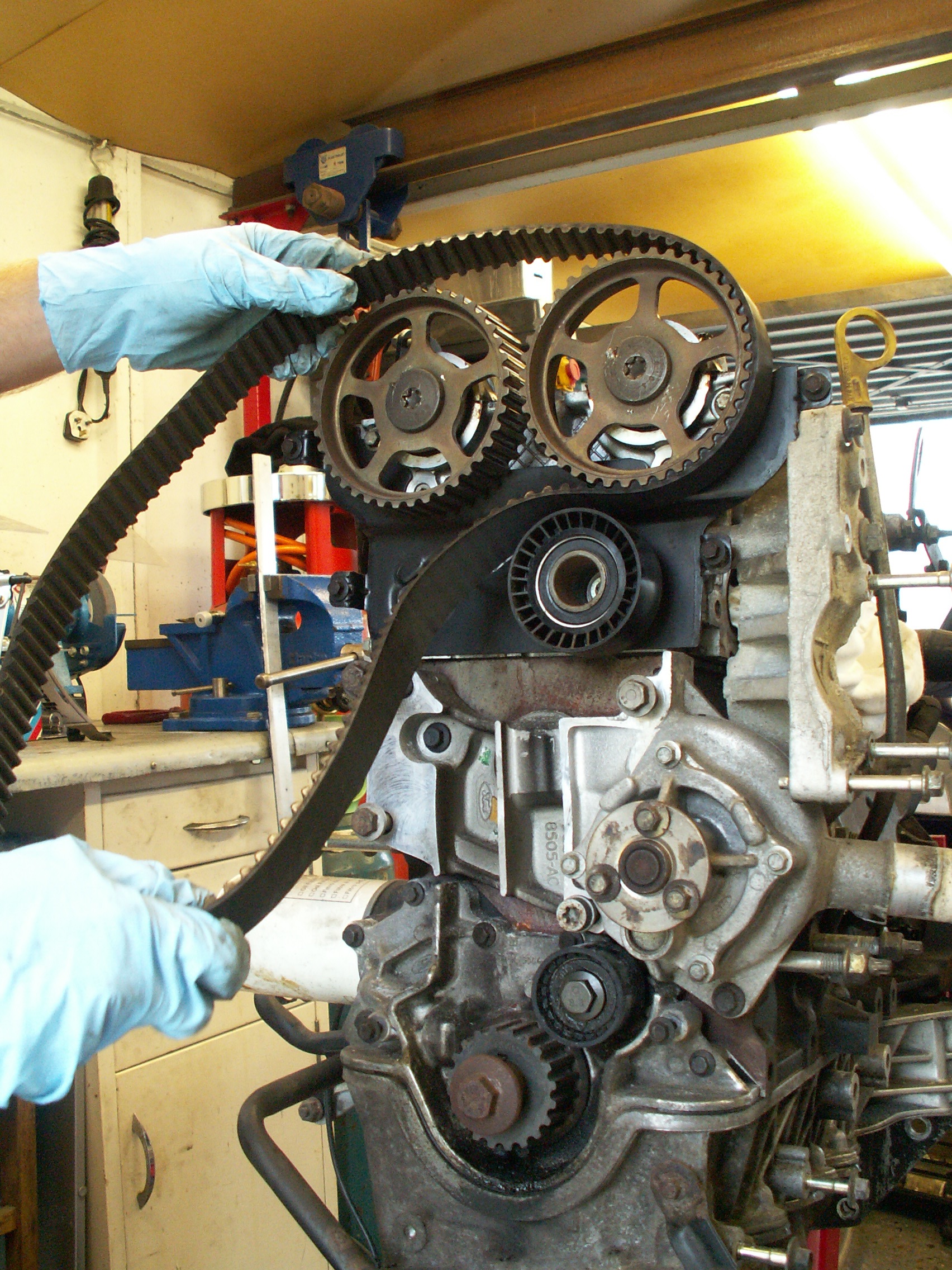 Ford fiesta timing belt change