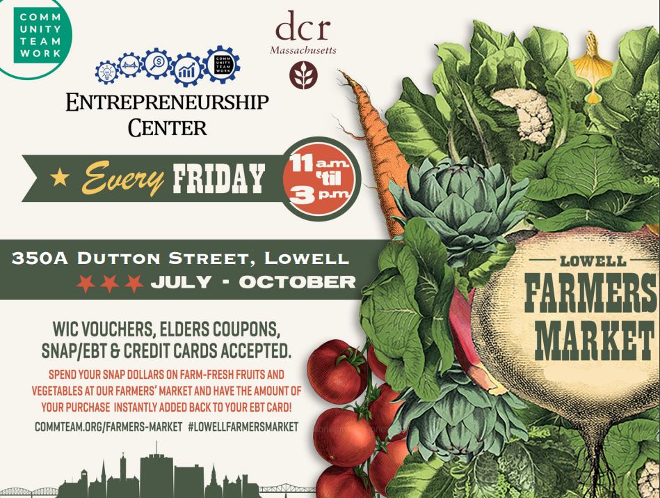 Lowell Farmers’ Market Community Teamwork