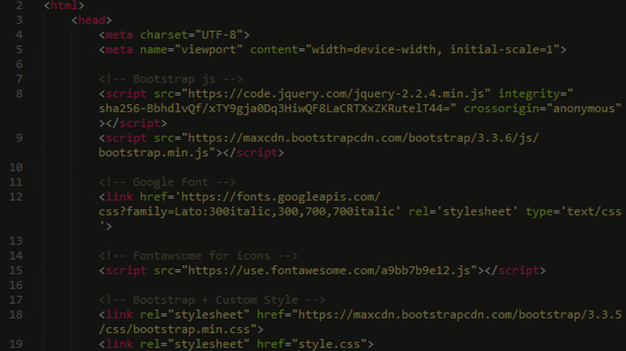 Et notre intégrateur traduisit le projet graphique en… fichiers HTML