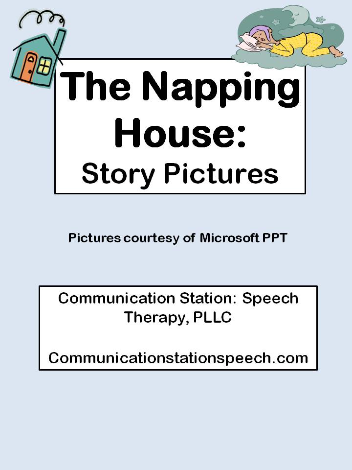The Napping House Clipart Pictures