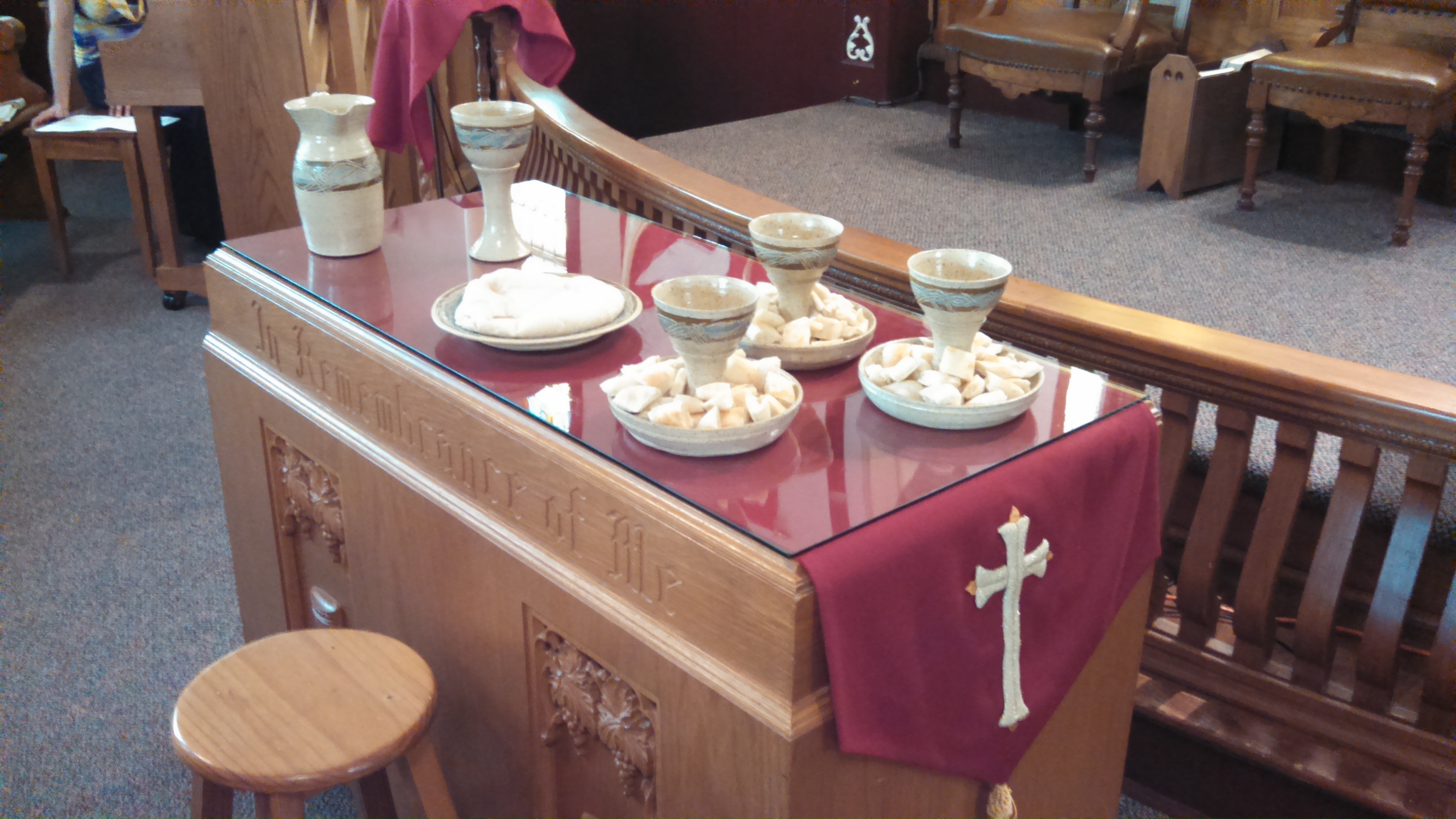 Communion Ware Sets Pottery Christian Communionware Travel, Home, Nursing Homes, Church Vessels